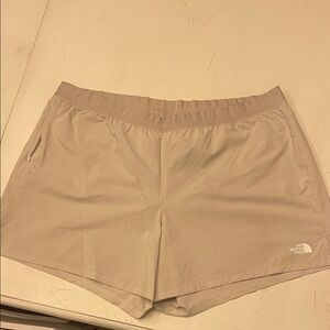 The North Face Women's Beige Athletic Shorts